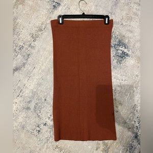 MIDI copper skirt